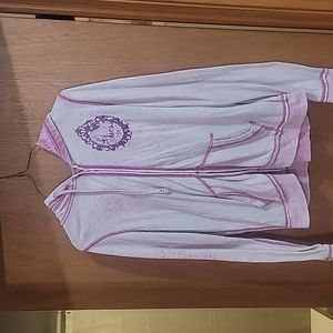 Guess Zip Up Hoodie Womans Large